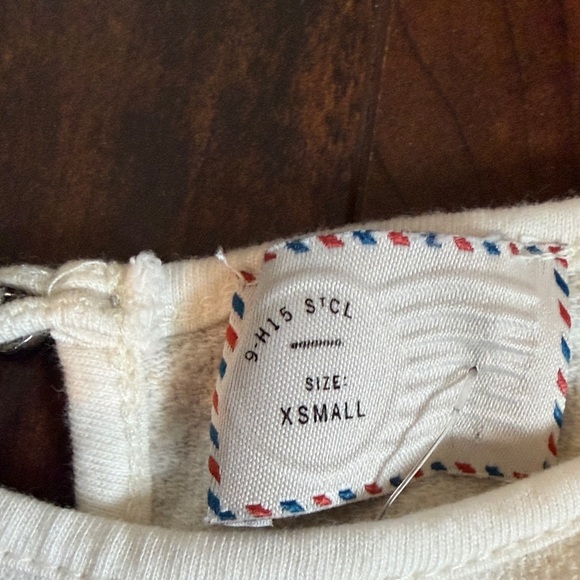 Anthropologie Tank Top - Cream with Colorful Sequins XS - Picture 2 of 5